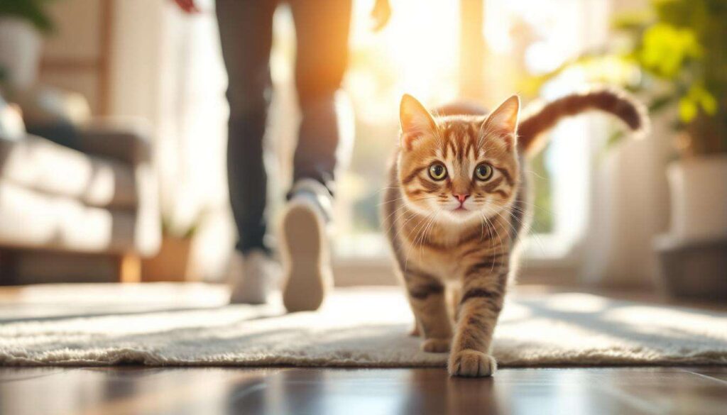 Warum Katzen ihren Haltern überallhin folgen: Ein Zoologe nennt überraschende Gründe