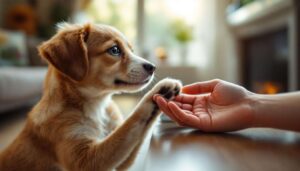 Wenn Ihr Hund Ihnen die Pfote gibt, dann nicht zum Spielen oder zur Begrüßung: Tierexperten erklären die Gründe