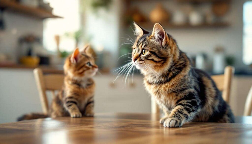 So gewöhnst du deiner Katze das Auf-den-Tisch-Springen ab: 5 wirksame Methoden