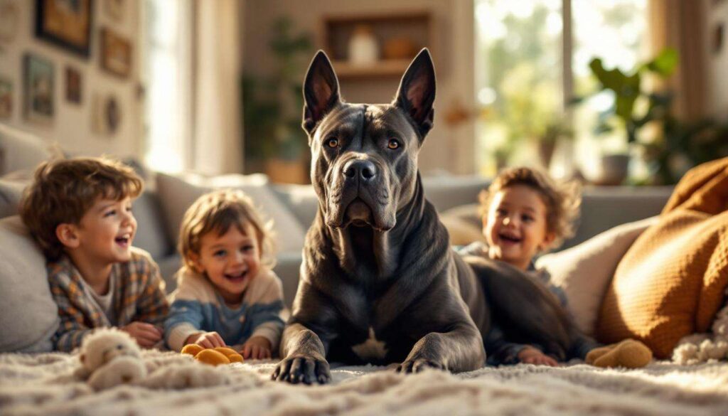 Ist der Cane Corso der richtige Hund für Familien mit kleinen Kindern?