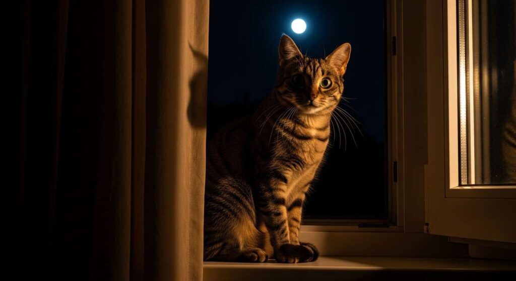 Wenn Ihre Katze nachts miaut: Woher dieses Verhalten wirklich kommt und wie Sie es beruhigen