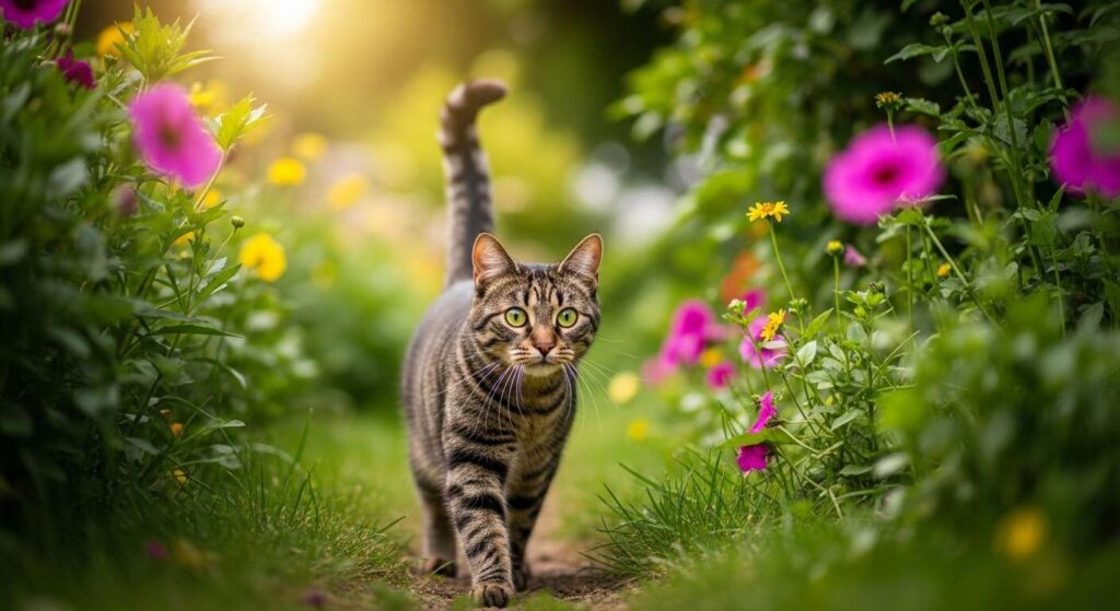 So genießt Ihre Katze die Natur – ganz ohne Risiko