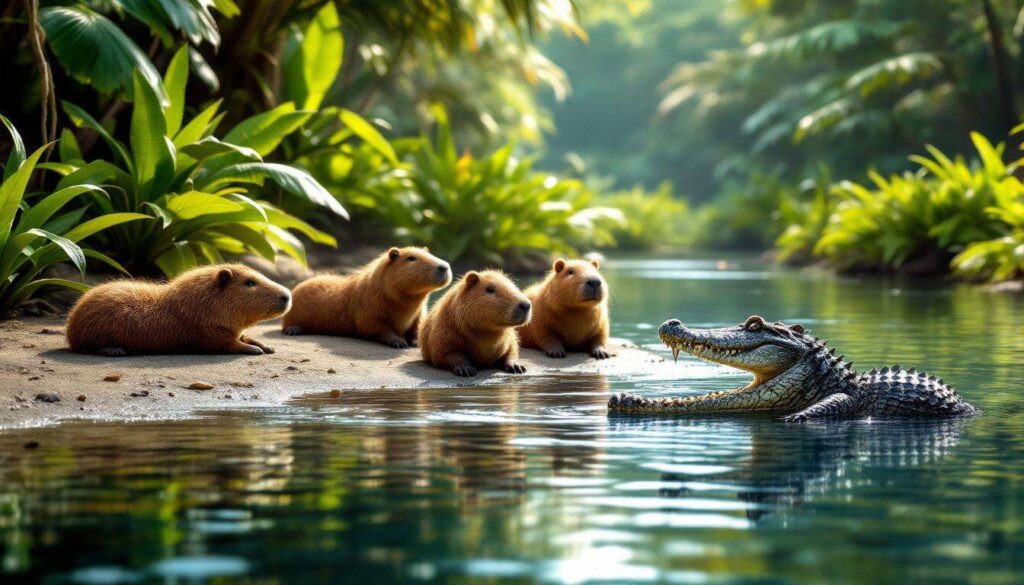 Warum fressen Krokodile keine Capybaras? Das steckt wirklich dahinter