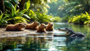 Warum fressen Krokodile keine Capybaras? Das steckt wirklich dahinter