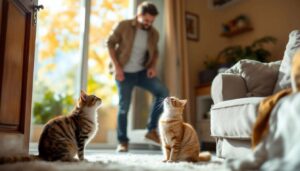 Katzen und ihre Menschen: Studie zeigt, dass Katzen Männer bei der Begrüßung häufiger anmiauen