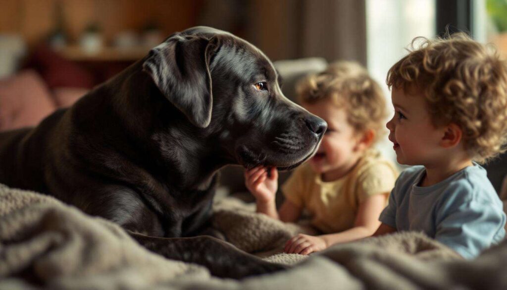 Ist der Cane Corso für Familien mit kleinen Kindern geeignet? Trainer ordnen ein