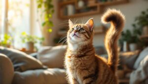 Die Sprache des Katzenschwanzes: Was es bedeutet, wenn deine Katze beim Streicheln den Schwanz hebt