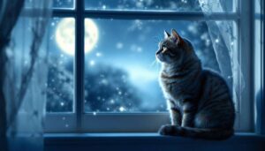 Nächtliches Miauen bei Katzen: Woher dieses Verhalten kommt – und wie man damit umgeht