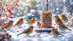 Vögel im Winter füttern: Warum der „Hunger Gap“ für Gartenvögel besonders gefährlich ist