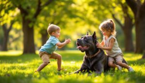 Ist der Cane Corso der richtige Hund für Familien mit kleinen Kindern?