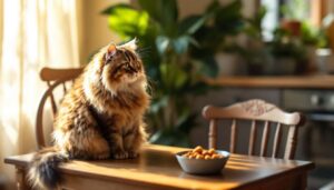 So gewöhnst du deiner Katze das Auf-den-Tisch-Springen ab: 5 wirksame Methoden