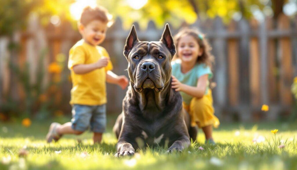 Ist der Cane Corso der passende Hund für Familien mit kleinen Kindern?