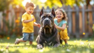 Ist der Cane Corso der passende Hund für Familien mit kleinen Kindern?