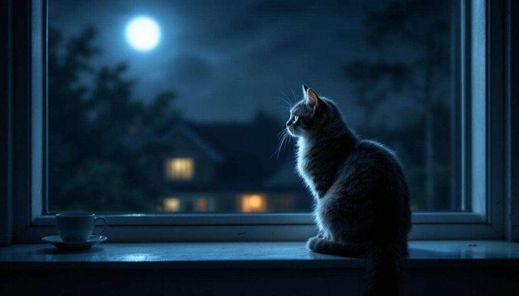Nächtliches Miauen bei Katzen: Woher dieses Verhalten stammt – und wie man damit umgeht
