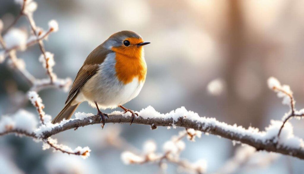 Das perfekte Futter für Rotkehlchen bei Frost – laut Experten