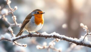 Das perfekte Futter für Rotkehlchen bei Frost – laut Experten