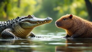 Warum fressen Krokodile keine Capybaras? Das steckt tatsächlich dahinter
