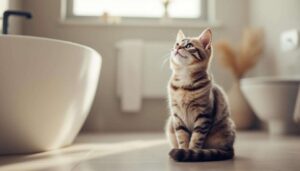 Katzenjammer auf dem Klo: Drei Ursachen für das plötzliche Miauen