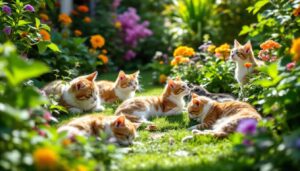 Katzenkolonien im Garten: Forscher entdecken ein verstecktes soziales Netzwerk