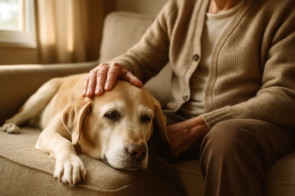 Die besondere Bindung zwischen Mensch und Hund: Die Angst, den Begleiter zu verlieren, wenn er alt wird